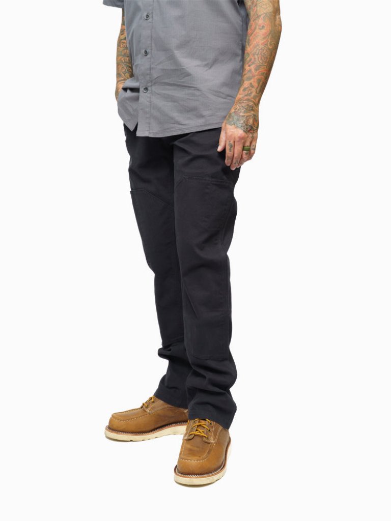 Off The Grid Surplus Hardened Double Knee Pant - Black